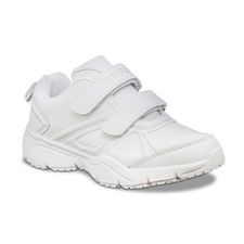 Zapatilla Escolar Runner 2 Velcros Blanca Unisex Hush Puppies