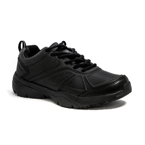 Zapatilla Escolar Runner Laces Negra Unisex Hush Puppies