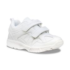 Zapatilla Escolar Race 2 Velcros Blanca Unisex Hush Puppies