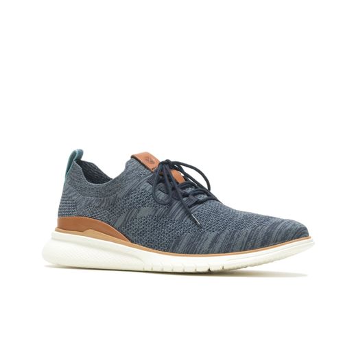 Zapato Para Hombre Textil Advance Knit Laceup Navy Hush Puppies