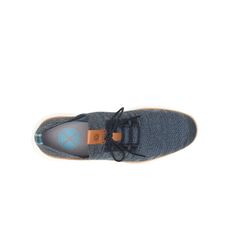 Zapato Para Hombre Textil Advance Knit Laceup Navy Hush Puppies