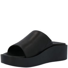 Sandalia Para Mujer Cuero Depp Negro Hush Puppies
