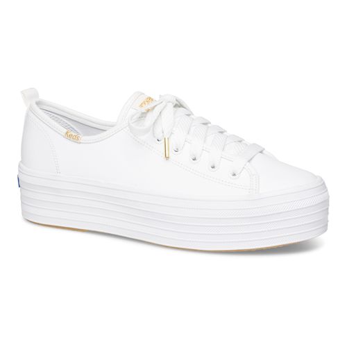 Triple Up Leather White para Mujer