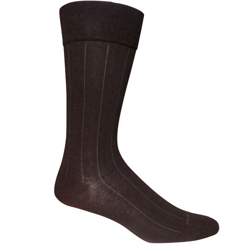 Media Para Hombre Algodón/Spandex Co Nontight Broadrib Café Hush Puppies