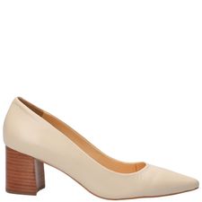 Zapato Para Mujer Cuero Nora Beige Hush Puppies