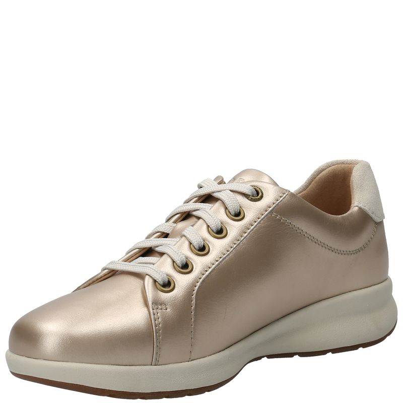 Zapatilla-Para-Mujer-Cuero-Spinal-Sneakerdorado-Hush-Puppies