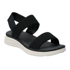 Sandalia Para Mujer Sintético Tabatha Negro Hush Puppies