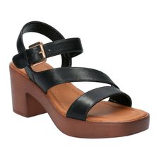 Sandalia Para Mujer Sintético Chloe Negro Hush Puppies