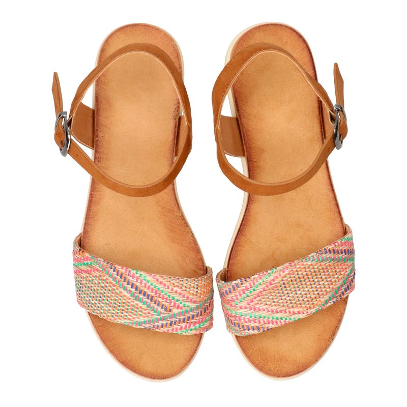 Sandalia-Para-Mujer-Sintetico-Leonor-Multicolor-Hush-Puppies