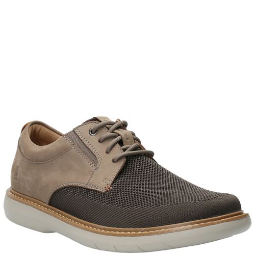 Zapato Para Hombre Cuero/ Textil Bangu Marrón Hush Puppies