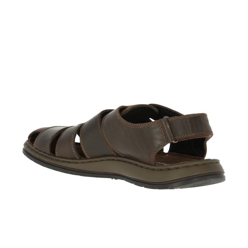 Sandalia-Para-Hombre-Cuero-Caspian-Cafe-Hush-Puppies