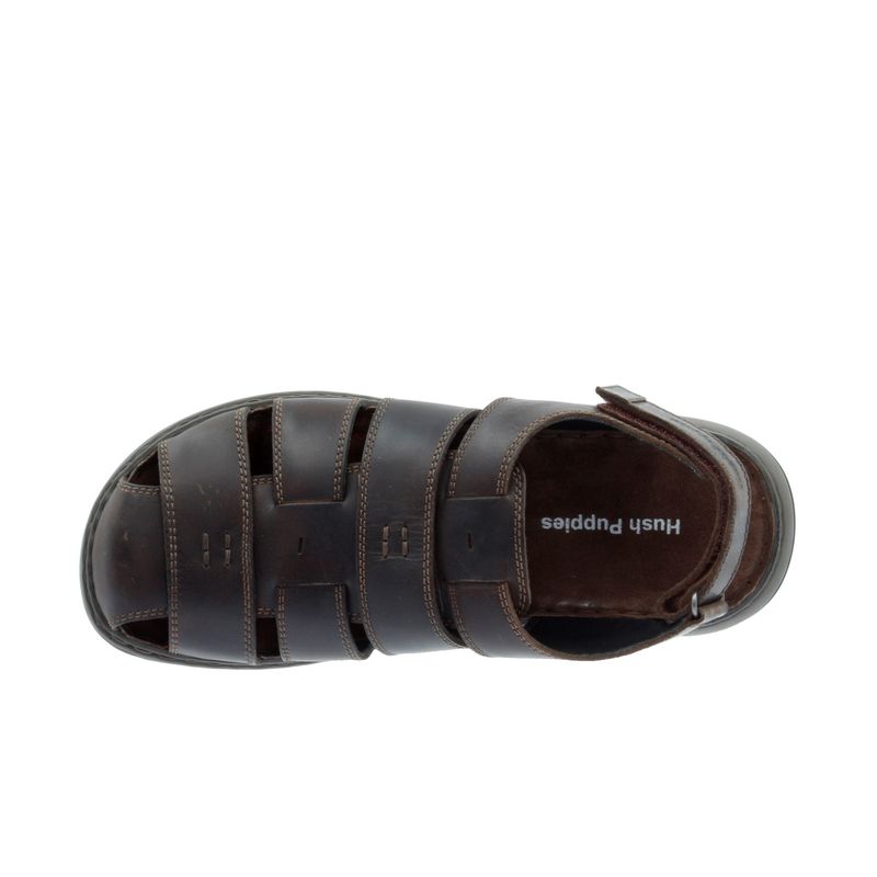 Sandalia-Para-Hombre-Cuero-Caspian-Cafe-Hush-Puppies