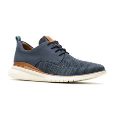 Zapato Para Hombre Cuero Advance Hybrid Lace Latam Azul Hush Puppies