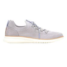 Zapato Para Mujer Textil Advance Knit Laceup Gris Hush Puppies