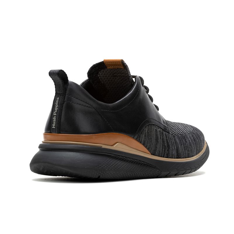 Zapato-Para-Hombre-Cuero-Advance-Hybrid-Lace-Latam-Negro-Hush-Puppies