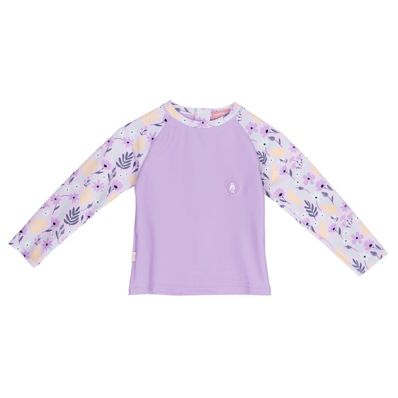 Polera-De-Agua-Para--Niña-Poliamida-Elastano-Sunflower-Morado-Hush-Puppies-Kids