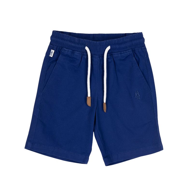 Short-Para--Niño-Algodon-Elastano--Clasico-Azul-Hush-Puppies-Kids