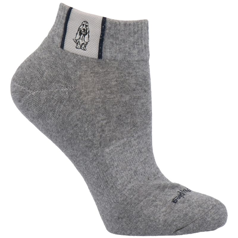 Calcetin-Para-Mujer-Algodon--Co-Hp-Sport-Embro-Gris-Hush-Puppies