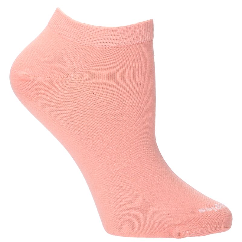 Calcetin-Para-Mujer-Algodon--Ped-Plain-Rosado-Hush-Puppies