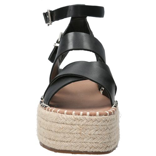 Sandalia Para Mujer Sintetico Mira Negro Hush Puppies