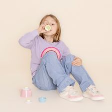 Poleron Para Niña Algodón/Poliester Hod/Jacinta Rosado Hush Puppies Kids