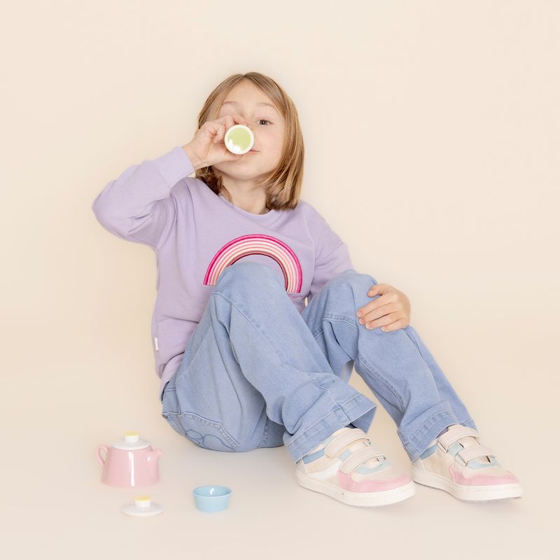 Poleron-Para-Niña-Algodon-Poliester-Hod-Jacinta-Rosado-Hush-Puppies-Kids