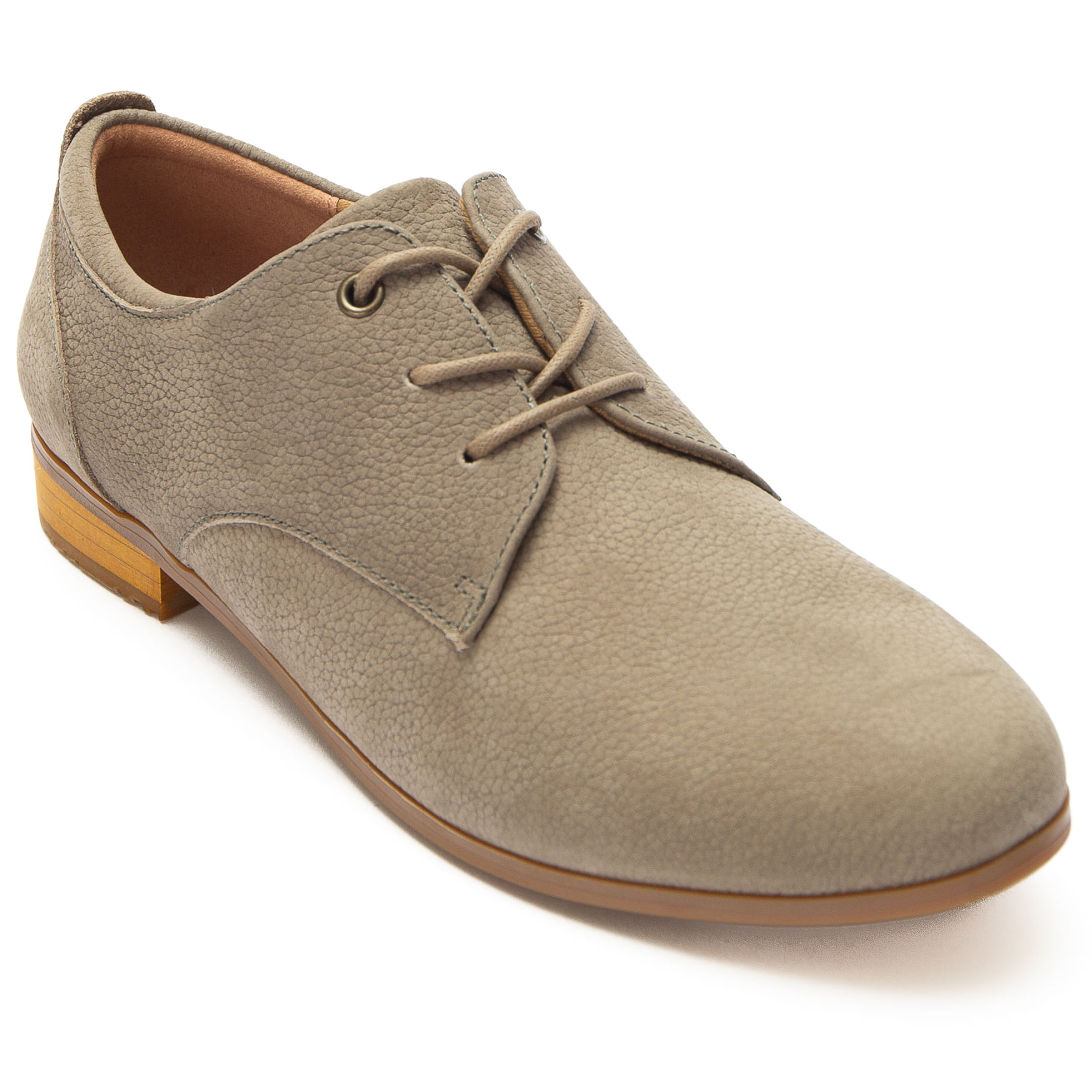 Zapato Para Mujer Nubuck Rita Beige Hush Puppies