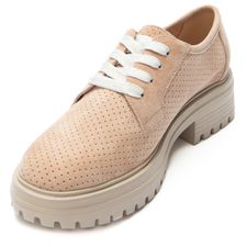 Mocasín Para Mujer Suede Lia Rosado Hush Puppies