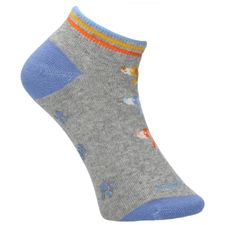Calcetín Para Niño Algodón / Spandex Ped Dogs Gris Hush Puppies