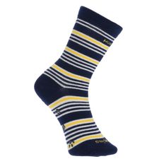 Calcetín Para Niño Algodón / Spandex C Stripes Azul Hush Puppies