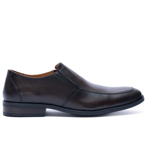 Zapato Para Hombre Cuero Hollywood Marrón Hush Puppies