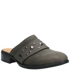 Zapato Para Mujer Cuero Lancaster gris  Oscuro Hush Puppies