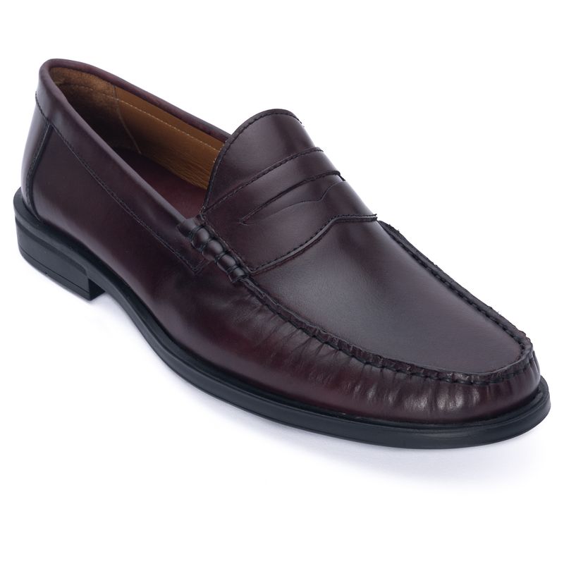 Zapato-Para-Hombre-Cuero-Moritz-Burgundy-Hush-Puppies-