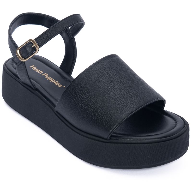 Sandalia-Para-Mujer-Cuero-Mikela-Negro-Hush-Puppies-