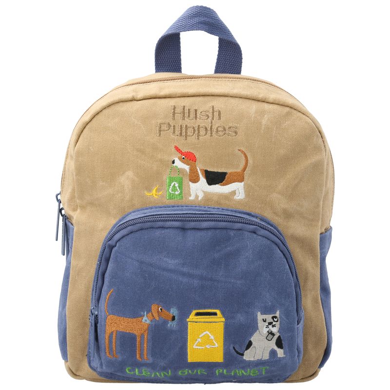 Mochila-Para-Niño--Recycling-Backpack-Beige-Hush-Puppies-