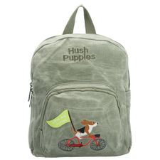Mochila Para Niño  Bike Backpack Verde Hush Puppies