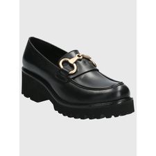 Mocasín Para Mujer Cuero Lani Negro Hush Puppies