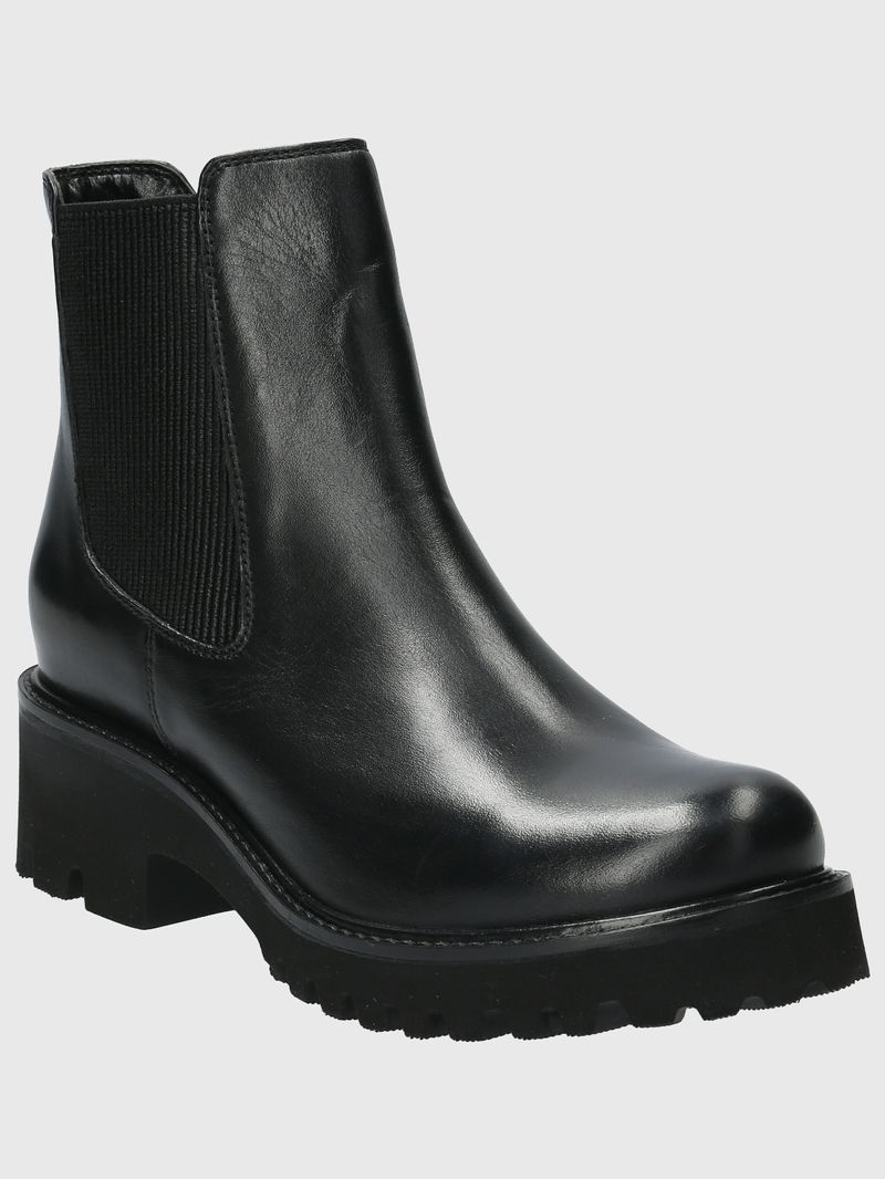 Botin-Para-Mujer-Cuero-Poliester-Cassia-Negro-Hush-Puppies