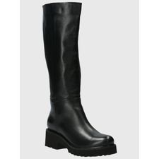 Bota Para Mujer Cuero Blissful Negro Hush Puppies