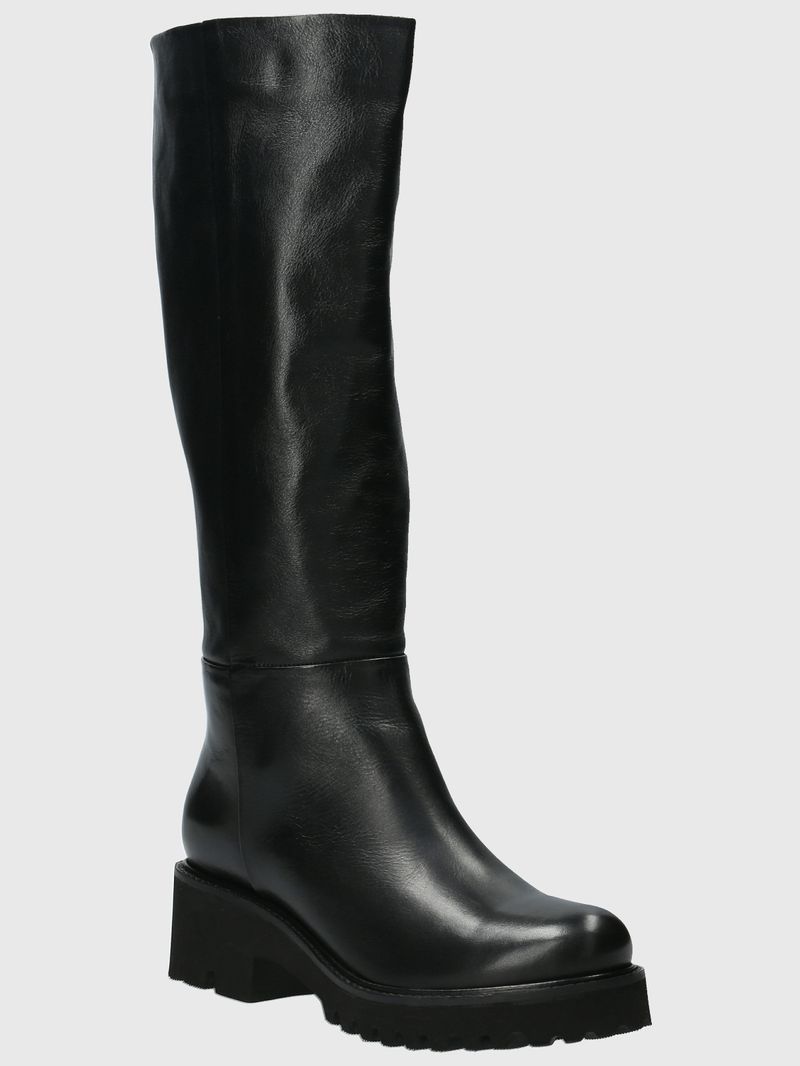 Bota-Para-Mujer-Cuero-Blissful-Negro-Hush-Puppies