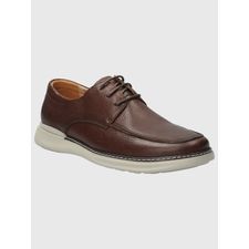 Zapato Para Hombre Cuero Max G Marrón Hush Puppies