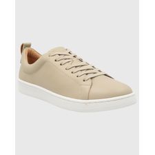 Zapatilla Para Mujer Cuero Tottem Beige/Crudo Hush Puppies