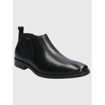 Botin-Para-Hombre-Cuero--Elastano-Twist-Negro-Hush-Puppies