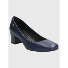 Zapato Para Mujer Cuero Manson Azul Hush Puppies