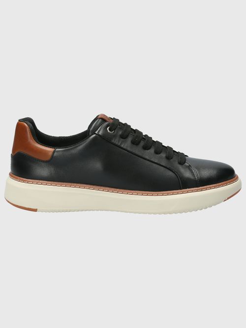 Zapatilla Para Hombre Cuero Force G Negro Hush Puppies