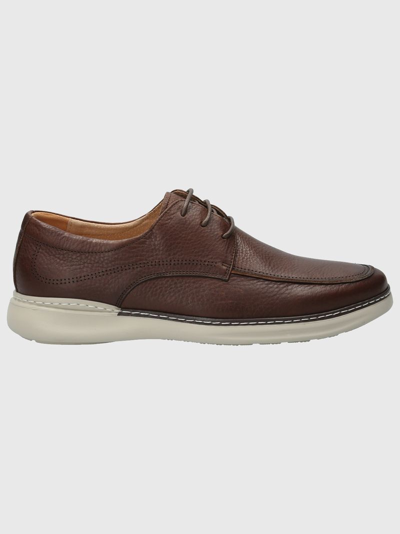 Zapato-Para-Hombre-Cuero-Max-G-Marron-Hush-Puppies