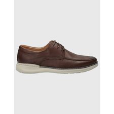 Zapato Para Hombre Cuero Max G Marrón Hush Puppies