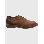 Zapato-Para-Hombre-Cuero-Hebron-Marron-Hush-Puppies