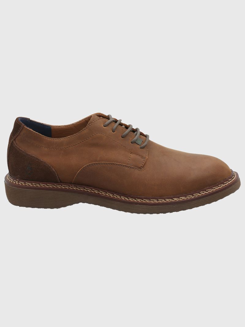 Zapato-Para-Hombre-Cuero-Hebron-Marron-Hush-Puppies