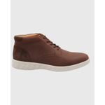 Botin-Para-Hombre-Cuero-Nylon-Spinal-City-Marron-Hush-Puppies